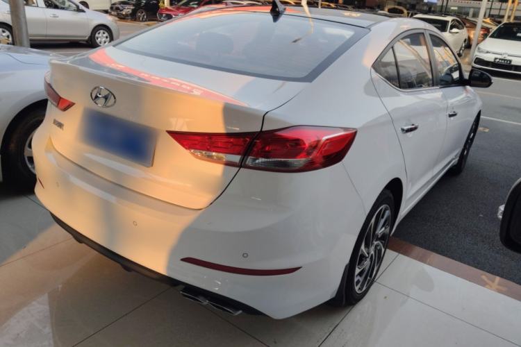 Used Hyundai Elantra (6th Generation / Lingdong) 2019 1.4T Dual-Clutch Xuan Dong · Dynamic Model Rear Right 45 Deg