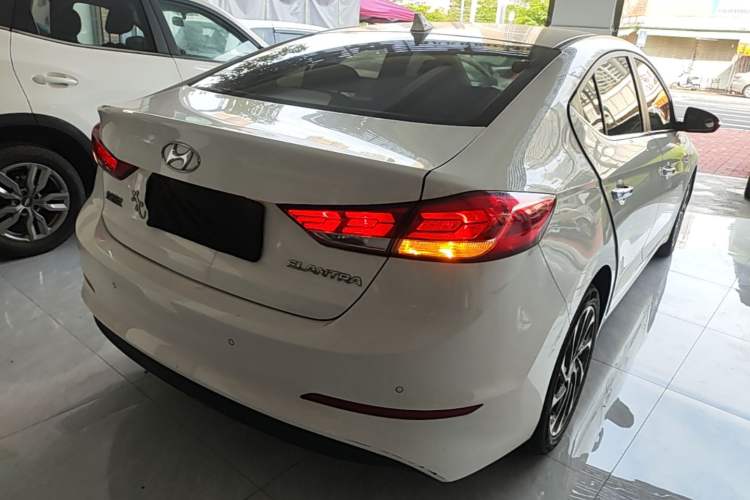 Used Hyundai Elantra (6th Generation / Lingdong) 2019 1.5L CVT ZhiXuan – Elite Version Rear Right 45 Deg