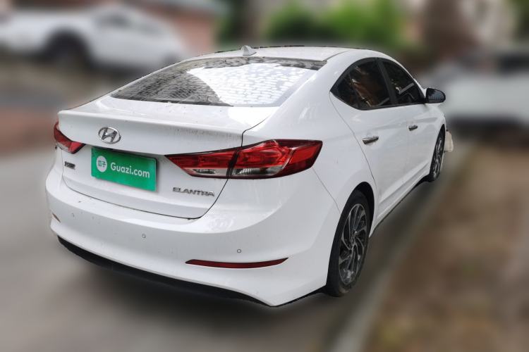 Used Hyundai Elantra (6th Generation / Lingdong) 2019 1.5L CVT ZhiXuan – Elite Version Rear Right 45 Deg