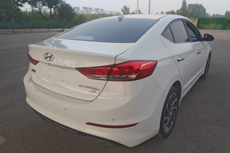 Used Hyundai Elantra (6th Generation / Lingdong) 2019 1.4T Dual-Clutch Xuan Dong · Dynamic Model Rear Right 45 Deg