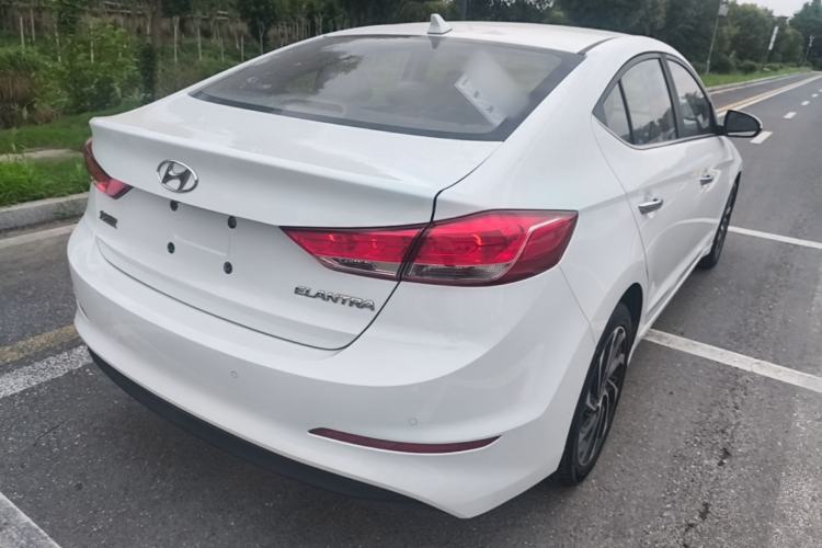 Used Hyundai Elantra (6th Generation / Lingdong) 2019 1.5L CVT ZhiXuan – Elite Version Rear Right 45 Deg
