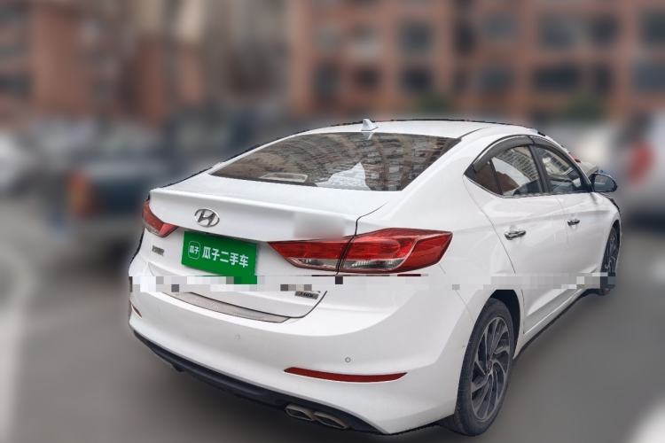 Used Hyundai Elantra (6th Generation / Lingdong) 2019 1.4T Dual-Clutch Xuan Dong · Dynamic Model Rear Right 45 Deg