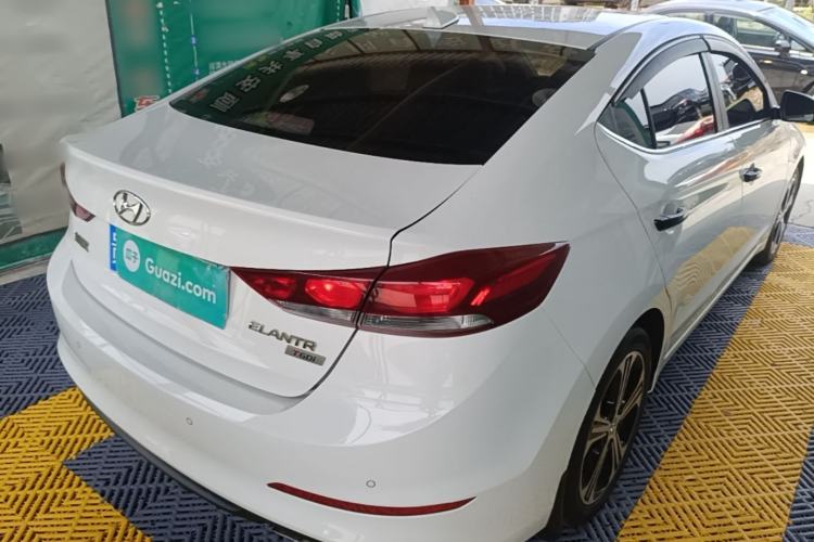 Used Hyundai Elantra (6th Generation / Lingdong) 2019 1.4T Dual-Clutch Xuan Dong · Dynamic Model Rear Right 45 Deg
