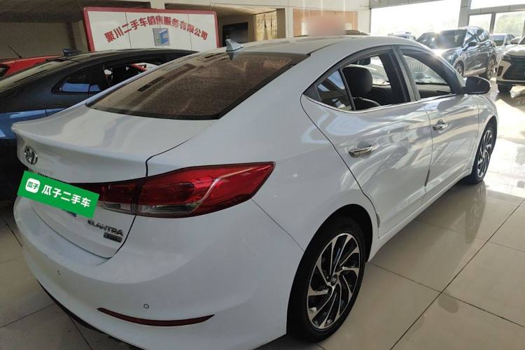 Used Hyundai Elantra (6th Generation / Lingdong) 2019 1.4T Dual-Clutch Xuan Dong · Dynamic Model Rear Right 45 Deg