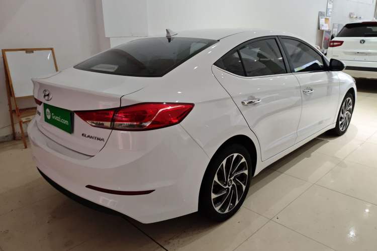 Used Hyundai Elantra (6th Generation / Lingdong) 2019 1.5L CVT ZhiXuan – Elite Version Rear Right 45 Deg
