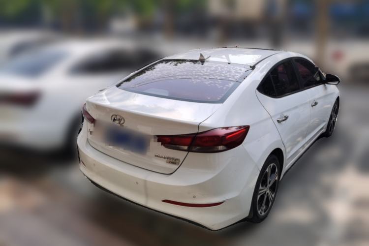 Used Hyundai Elantra (6th Generation / Lingdong) 2019 1.4T Dual-Clutch Xuan Dong · Dynamic Model Rear Right 45 Deg