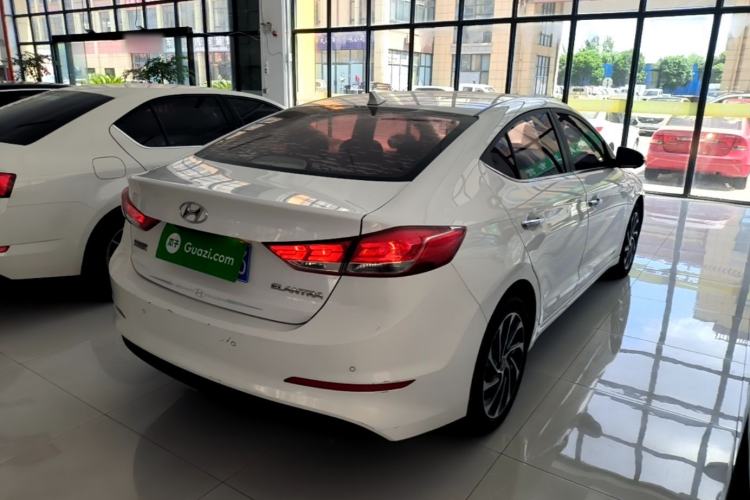 Used Hyundai Elantra (6th Generation / Lingdong) 2019 1.5L CVT ZhiXuan – Elite Version Rear Right 45 Deg