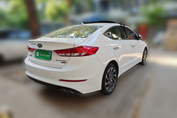 Used Hyundai Elantra (6th Generation / Lingdong) 2019 1.4T Dual-Clutch Xuan Dong · Dynamic Model Rear Right 45 Deg
