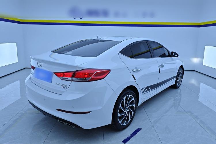 Used Hyundai Elantra (6th Generation / Lingdong) 2019 1.4T Dual-Clutch Xuan Dong · Dynamic Model Rear Right 45 Deg
