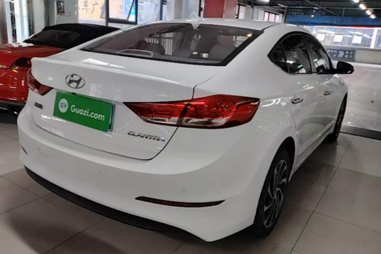 Used Hyundai Elantra (6th Generation / Lingdong) 2019 1.5L CVT ZhiXuan – Elite Version Rear Right 45 Deg