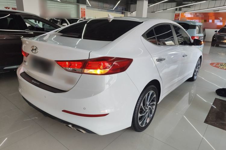 Used Hyundai Elantra (6th Generation / Lingdong) 2019 1.4T Dual-Clutch Xuan Dong · Dynamic Model Rear Right 45 Deg