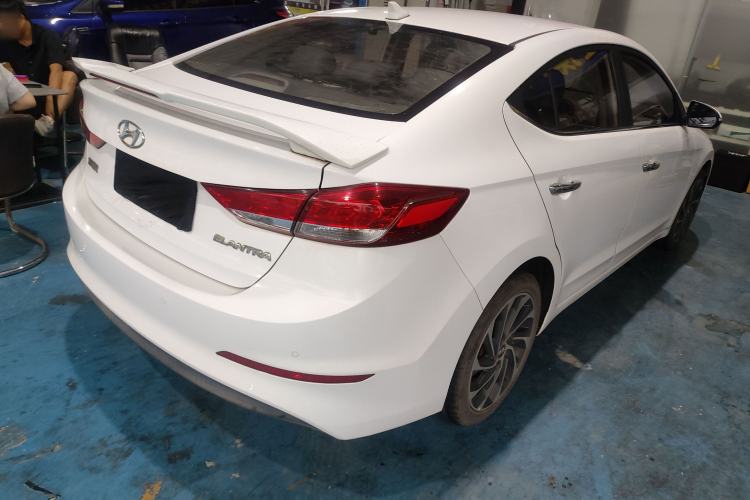 Used Hyundai Elantra (6th Generation / Lingdong) 2019 1.5L CVT ZhiXuan – Elite Version Rear Right 45 Deg