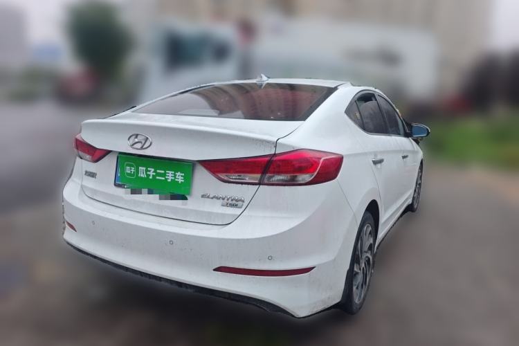 Used Hyundai Elantra (6th Generation / Lingdong) 2019 1.4T Dual-Clutch Xuan Dong · Dynamic Model Rear Right 45 Deg