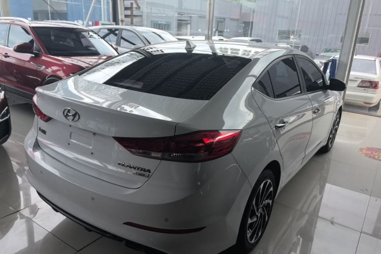 Used Hyundai Elantra (6th Generation / Lingdong) 2019 1.4T Dual-Clutch Xuan Dong · Dynamic Model Rear Right 45 Deg