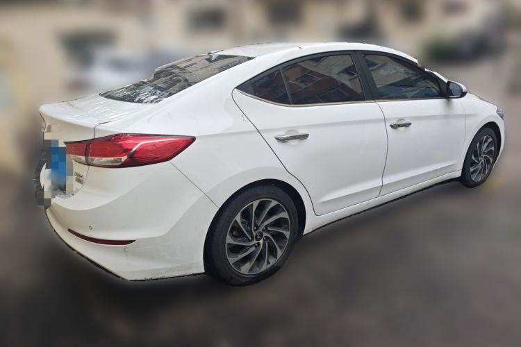 Used Hyundai Elantra (6th Generation / Lingdong) 2019 1.4T Dual-Clutch Xuan Dong · Dynamic Model Rear Right 45 Deg
