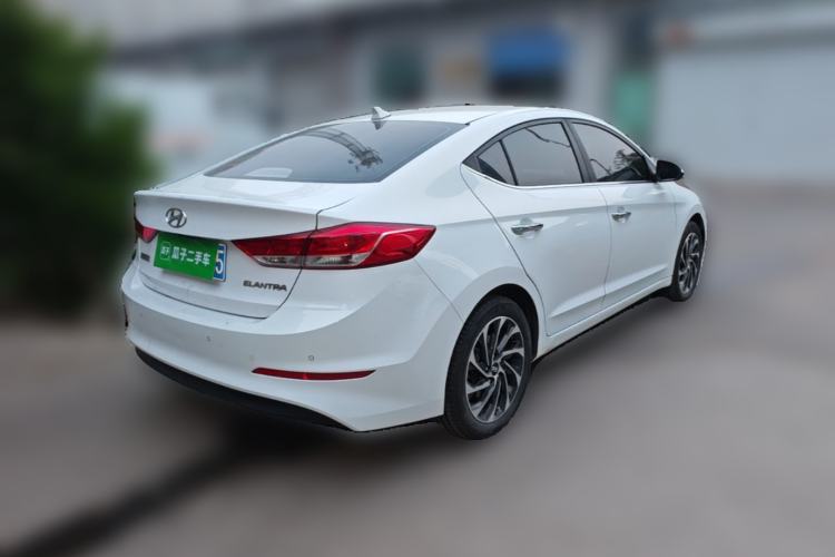 Used Hyundai Elantra (6th Generation / Lingdong) 2019 1.5L CVT ZhiXuan – Elite Version Rear Right 45 Deg
