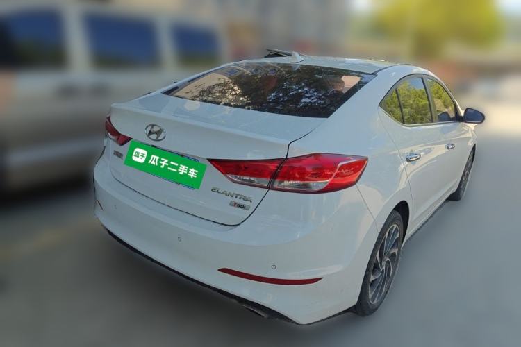 Used Hyundai Elantra (6th Generation / Lingdong) 2019 1.4T Dual-Clutch Xuan Dong · Dynamic Model Rear Right 45 Deg