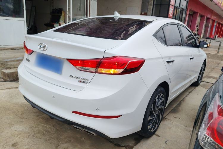 Used Hyundai Elantra (6th Generation / Lingdong) 2019 1.4T Dual-Clutch Xuan Dong · Dynamic Model Rear Right 45 Deg
