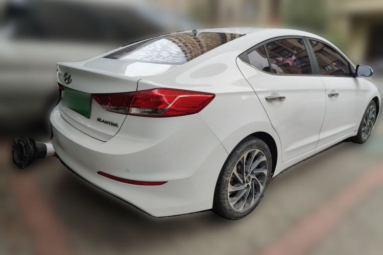 Used Hyundai Elantra (6th Generation / Lingdong) 2019 1.5L CVT ZhiXuan – Elite Version Rear Right 45 Deg