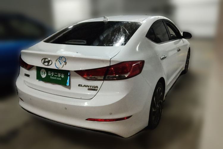 Used Hyundai Elantra (6th Generation / Lingdong) 2019 1.4T Dual-Clutch Xuan Dong · Dynamic Model Rear Right 45 Deg