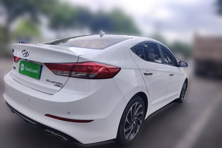 Used Hyundai Elantra (6th Generation / Lingdong) 2019 1.4T Dual-Clutch Xuan Dong · Dynamic Model Rear Right 45 Deg