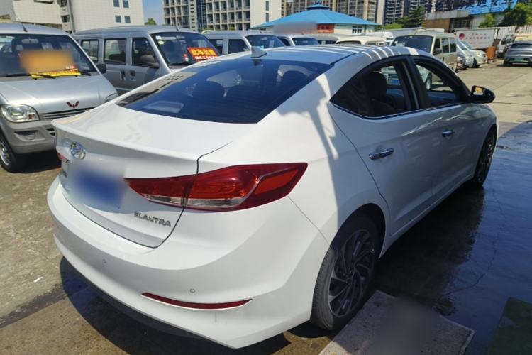Used Hyundai Elantra (6th Generation / Lingdong) 2019 1.5L CVT ZhiXuan – Elite Version Rear Right 45 Deg