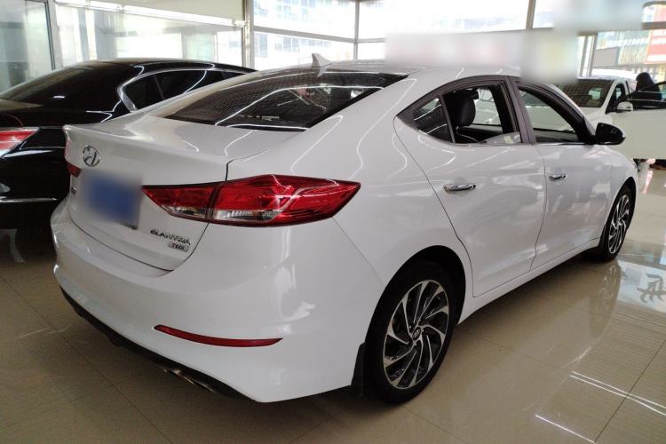 Used Hyundai Elantra (6th Generation / Lingdong) 2019 1.4T Dual-Clutch Xuan Dong · Dynamic Model Rear Right 45 Deg