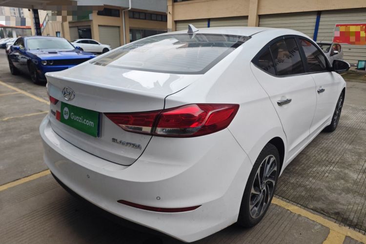 Used Hyundai Elantra (6th Generation / Lingdong) 2019 1.5L CVT ZhiXuan – Elite Version Rear Right 45 Deg