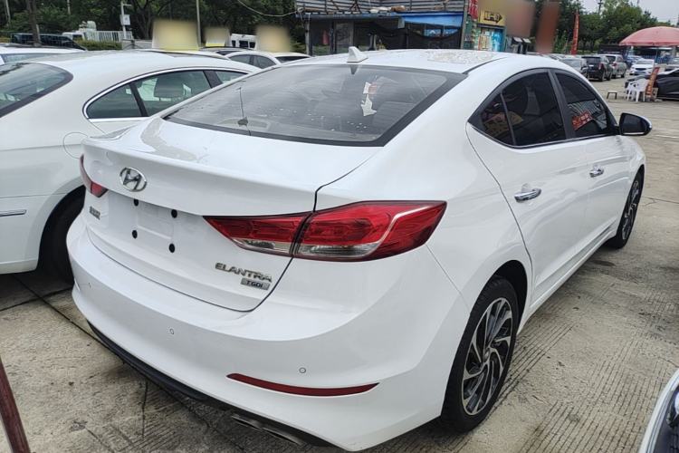 Used Hyundai Elantra (6th Generation / Lingdong) 2019 1.4T Dual-Clutch Xuan Dong · Dynamic Model Rear Right 45 Deg