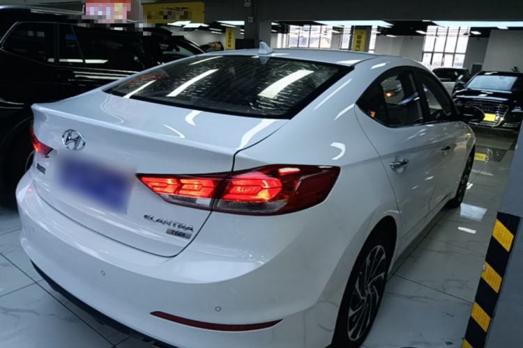 Used Hyundai Elantra (6th Generation / Lingdong) 2019 1.4T Dual-Clutch Xuan Dong · Dynamic Model Rear Right 45 Deg