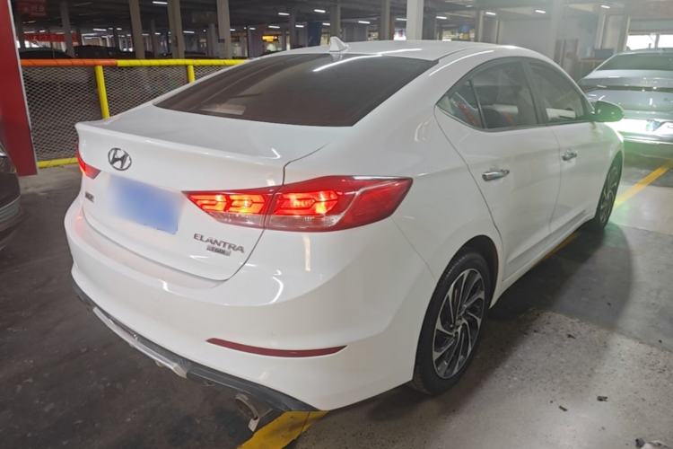 Used Hyundai Elantra (6th Generation / Lingdong) 2019 1.4T Dual-Clutch Xuan Dong · Dynamic Model Rear Right 45 Deg