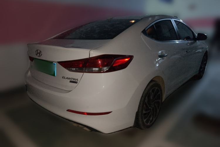 Used Hyundai Elantra (6th Generation / Lingdong) 2019 1.4T Dual-Clutch Xuan Dong · Dynamic Model Rear Right 45 Deg