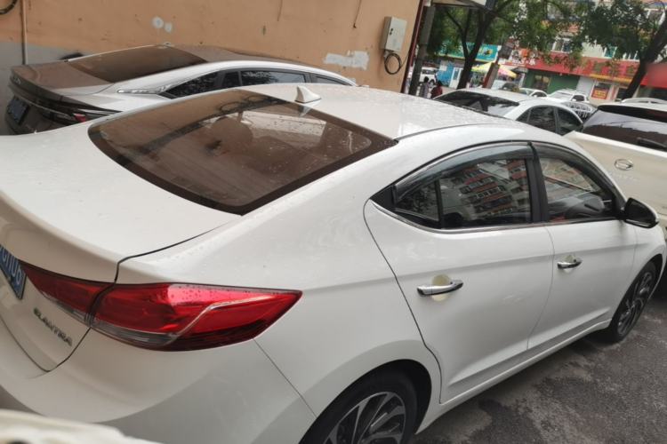 Used Hyundai Elantra (6th Generation / Lingdong) 2019 1.5L CVT ZhiXuan – Elite Version Rear Right 45 Deg