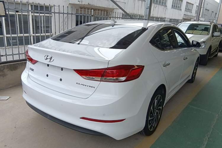 Used Hyundai Elantra (6th Generation / Lingdong) 2019 1.5L CVT ZhiXuan – Elite Version Rear Right 45 Deg