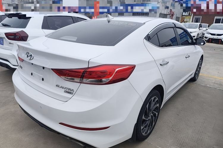 Used Hyundai Elantra (6th Generation / Lingdong) 2019 1.4T Dual-Clutch Xuan Dong · Dynamic Model Rear Right 45 Deg