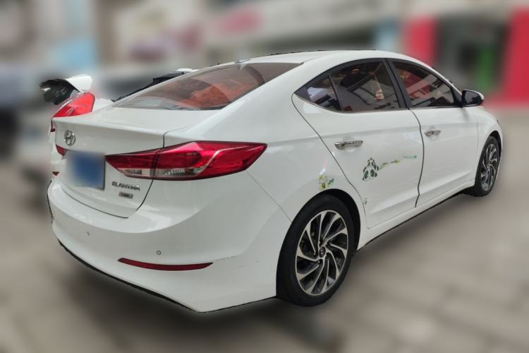 Used Hyundai Elantra (6th Generation / Lingdong) 2019 1.4T Dual-Clutch Xuan Dong · Dynamic Model Rear Right 45 Deg