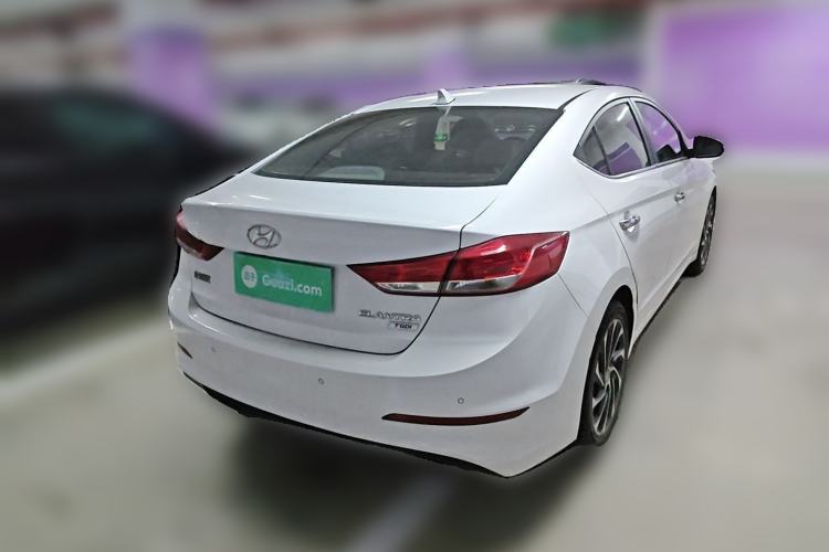 Used Hyundai Elantra (6th Generation / Lingdong) 2019 1.4T Dual-Clutch Xuan Dong · Dynamic Model Rear Right 45 Deg