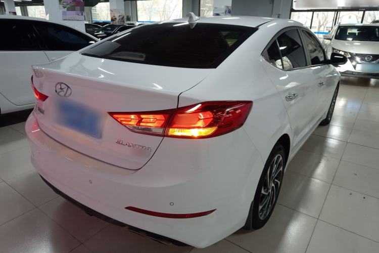 Used Hyundai Elantra (6th Generation / Lingdong) 2019 1.4T Dual-Clutch Xuan Dong · Dynamic Model Rear Right 45 Deg