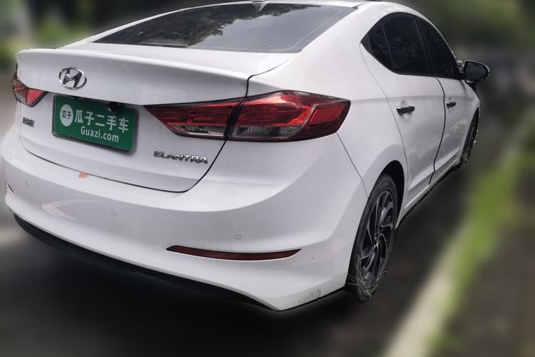 Used Hyundai Elantra (6th Generation / Lingdong) 2019 1.5L CVT ZhiXuan – Elite Version Rear Right 45 Deg