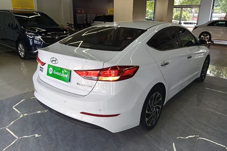 Used Hyundai Elantra (6th Generation / Lingdong) 2019 1.5L CVT ZhiXuan – Elite Version Rear Right 45 Deg