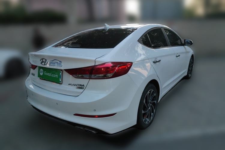 Used Hyundai Elantra (6th Generation / Lingdong) 2019 1.4T Dual-Clutch Xuan Dong · Dynamic Model Rear Right 45 Deg