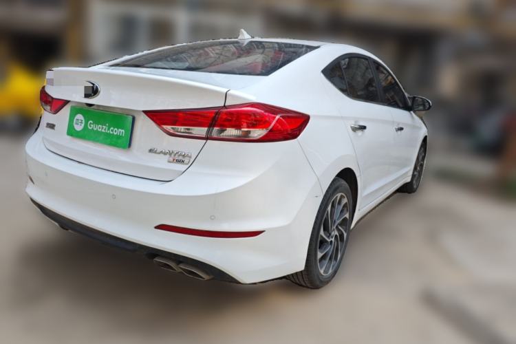 Used Hyundai Elantra (6th Generation / Lingdong) 2019 1.4T Dual-Clutch Xuan Dong · Dynamic Model Rear Right 45 Deg