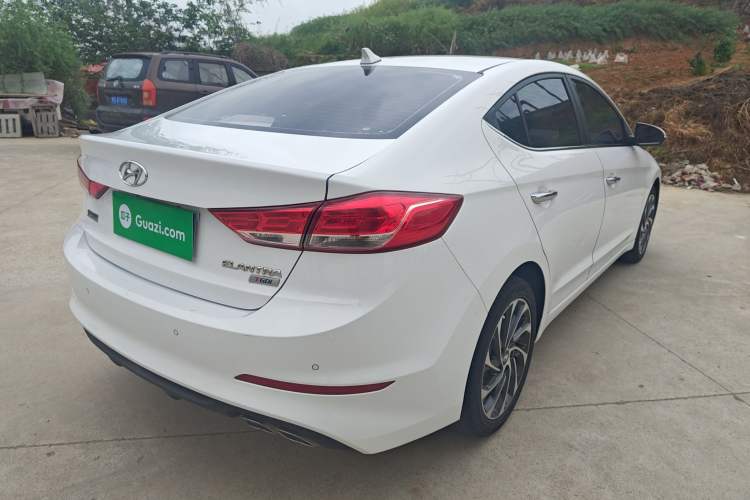 Used Hyundai Elantra (6th Generation / Lingdong) 2019 1.4T Dual-Clutch Xuan Dong · Dynamic Model Rear Right 45 Deg