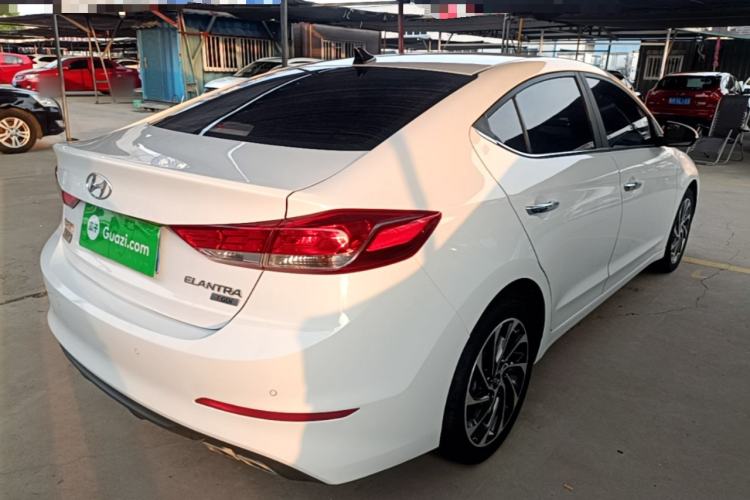 Used Hyundai Elantra (6th Generation / Lingdong) 2019 1.4T Dual-Clutch Xuan Dong · Dynamic Model Rear Right 45 Deg