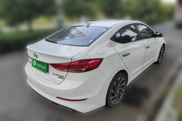 Used Hyundai Elantra (6th Generation / Lingdong) 2019 1.4T Dual-Clutch Xuan Dong · Dynamic Model Rear Right 45 Deg