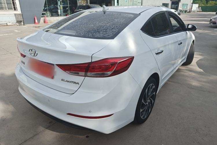 Used Hyundai Elantra (6th Generation / Lingdong) 2019 1.5L CVT ZhiXuan – Elite Version Rear Right 45 Deg