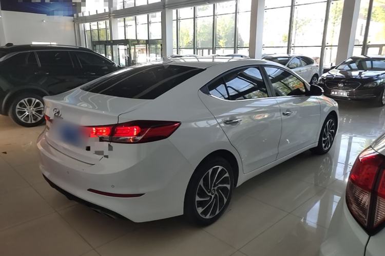 Used Hyundai Elantra (6th Generation / Lingdong) 2019 1.4T Dual-Clutch Xuan Dong · Dynamic Model Rear Right 45 Deg
