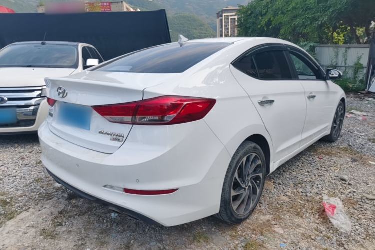 Used Hyundai Elantra (6th Generation / Lingdong) 2019 1.4T Dual-Clutch Xuan Dong · Dynamic Model Rear Right 45 Deg