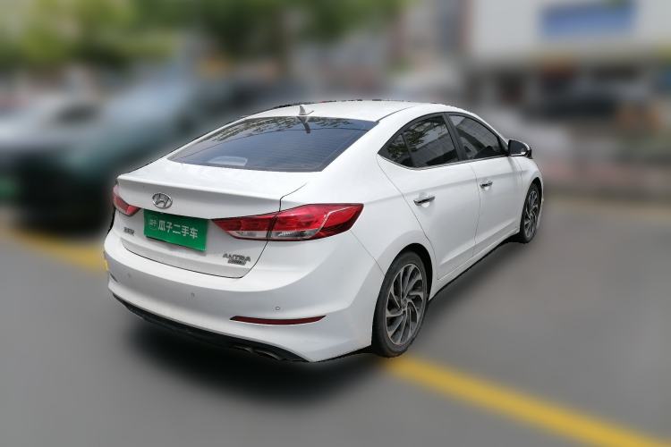Used Hyundai Elantra (6th Generation / Lingdong) 2019 1.4T Dual-Clutch Xuan Dong · Dynamic Model Rear Right 45 Deg