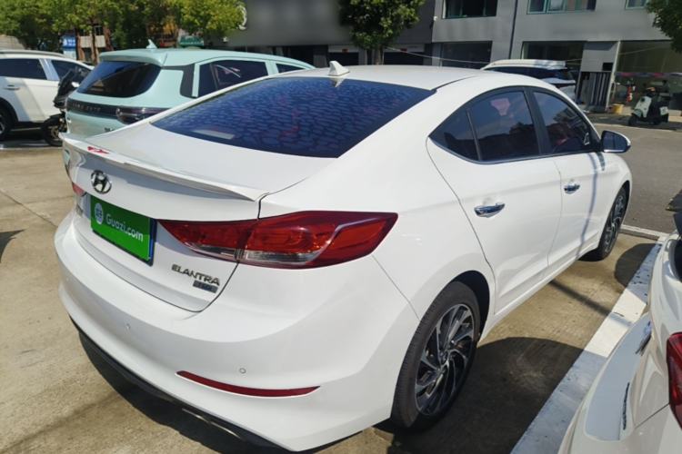 Used Hyundai Elantra (6th Generation / Lingdong) 2019 1.4T Dual-Clutch Xuan Dong · Dynamic Model Rear Right 45 Deg